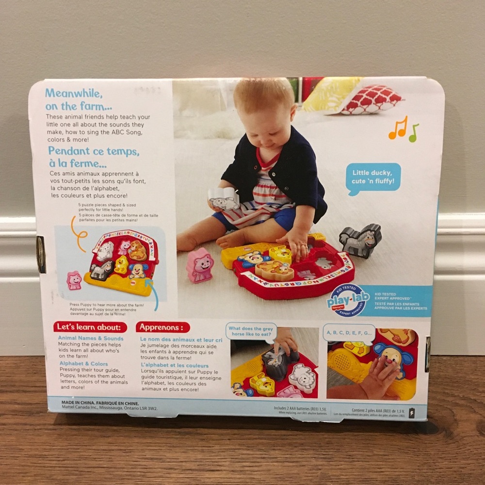 Fisher Price farm animal puzzle - Picture 2 of 2